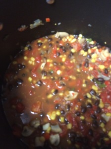 Chili in a pot